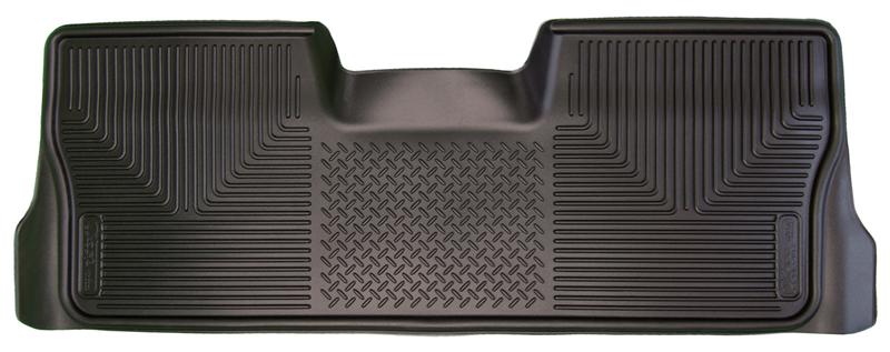 Ford F-150 Floor Liners - Rear - Husky Liners - X-act Contour, 2nd Row - Black - `09-`12
